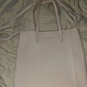 Ralph Lauren Blush Leather Tote Bag